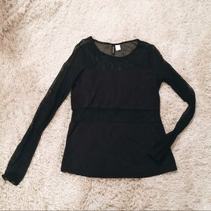 Divided by H&M mesh-blocked shirt